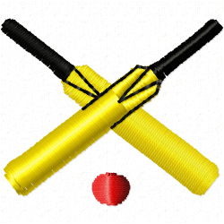 Cricket Embroidery Design 7 Cricket Embroidery Design 7